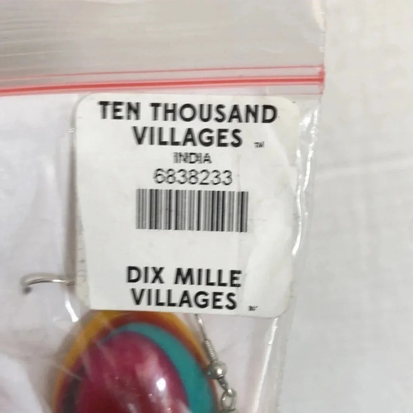 Ten Thousand Villages  Drop Earrings - Picture 3 of 5